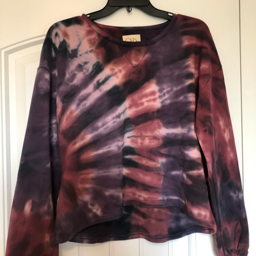 Chaser tie-dye pullover